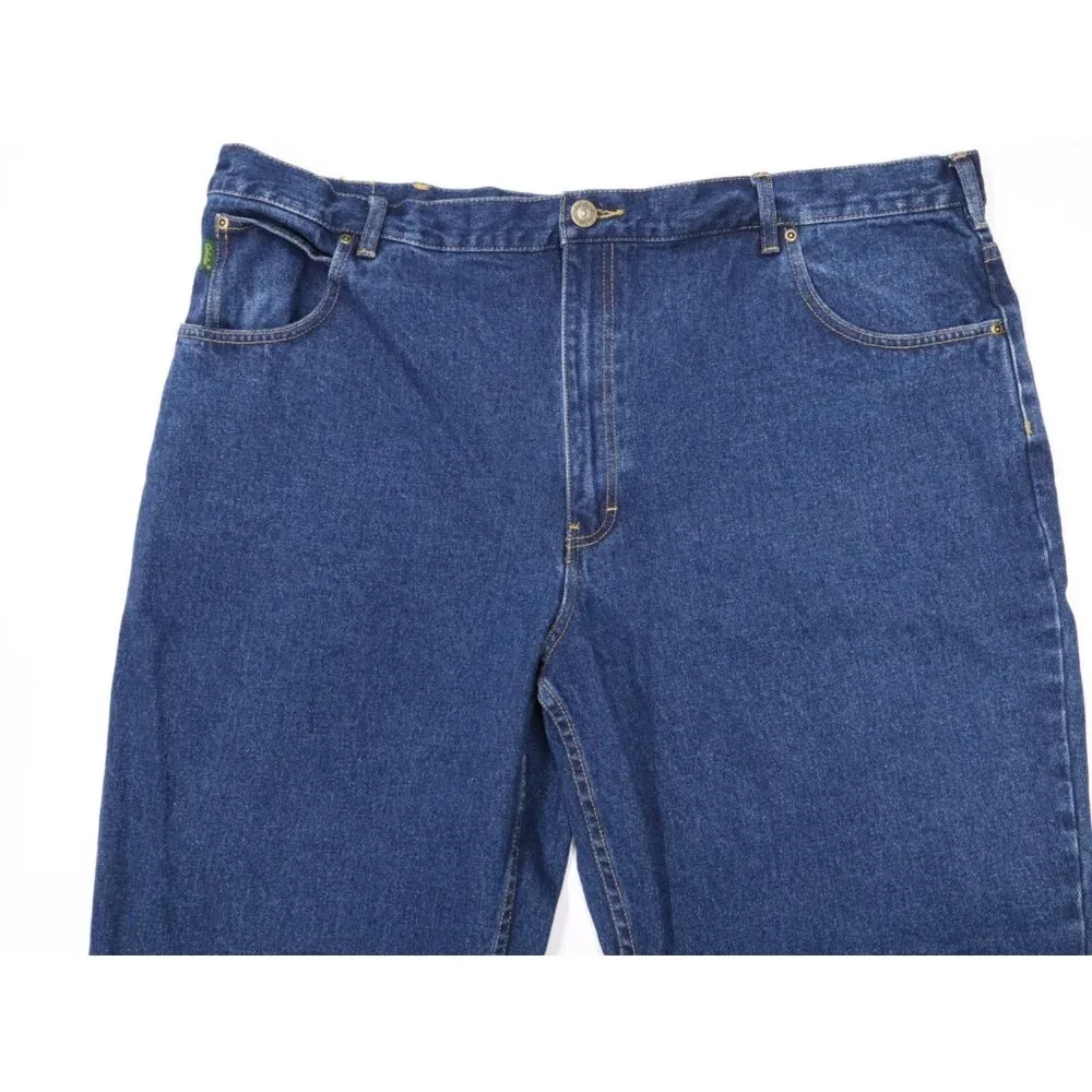 Vtg Cabelas Work Jeans‎ 46x30 Heavyweight Vtg Green Tag
